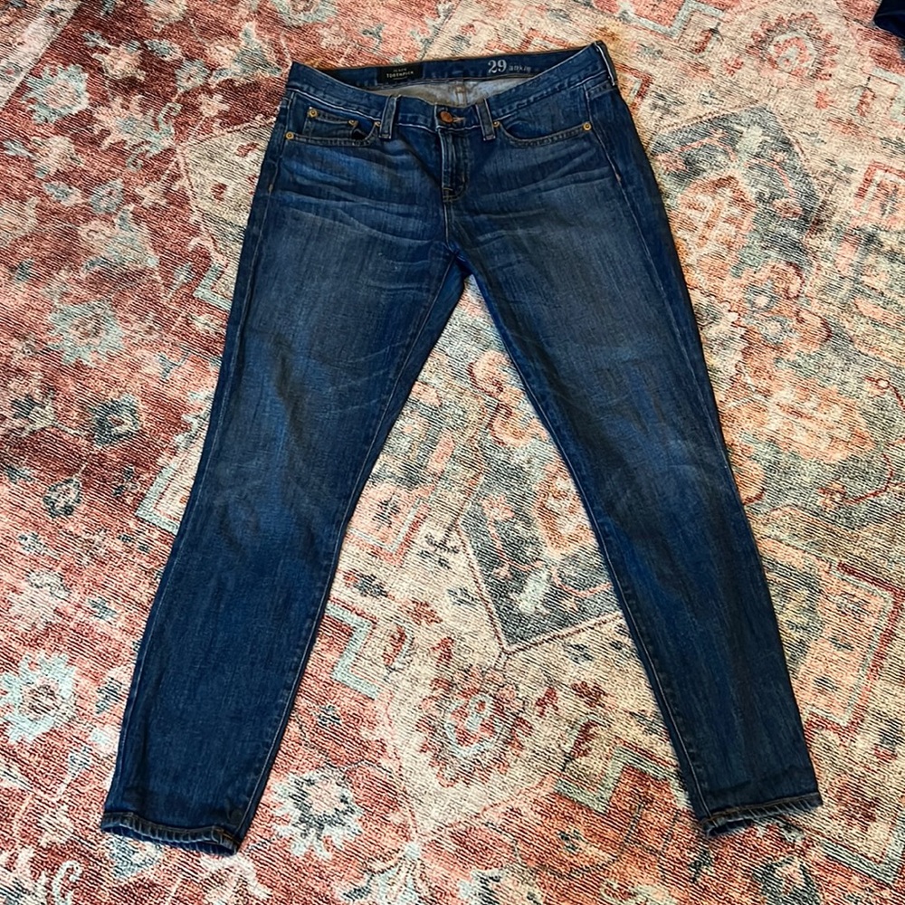 J crew toothpick jeans